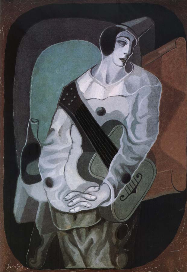 The clown with Guitar